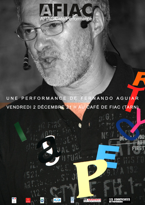 Fernando Aguiar Performance au café de Fiac